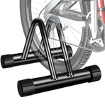 Parking Floor Bike Rack Bicycle Storage Steel Holder Portable Cycling Bike Stand