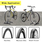 Adjustable Vertical Bicycle Parking Rack Maintenance Frame for Home