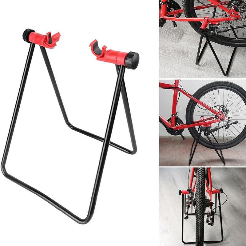 Mountain Bike Triangle Stand Vertical Parking Rack Road Bicycle Storage Holder