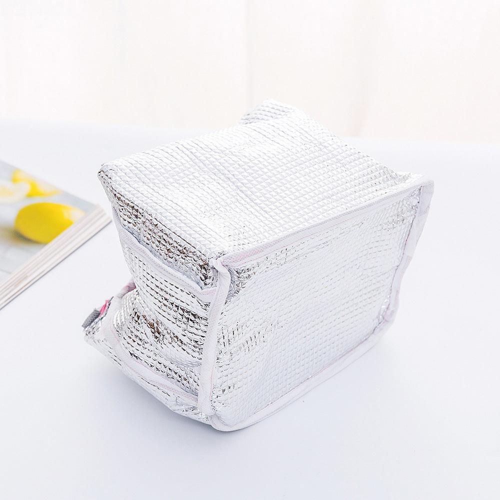 Portable Insulated Thermal Lunch Box Carry Tote Picnic Case Storage Bag 21x17x15cm - B02 (21x17x15cm)