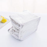 Portable Insulated Thermal Lunch Box Carry Tote Picnic Case Storage Bag 21x17x15cm - B02 (21x17x15cm) - Close-Up Angle