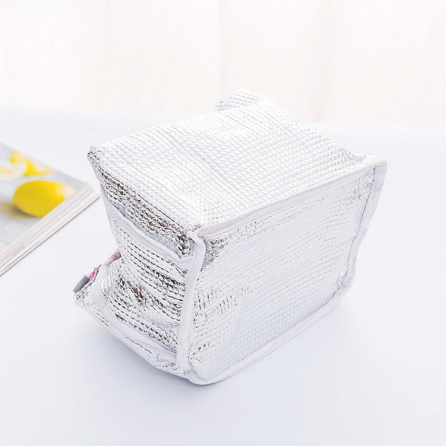 Portable Insulated Thermal Lunch Box Carry Tote Picnic Case Storage Bag 21x17x15cm - B04 (21x17x15cm)