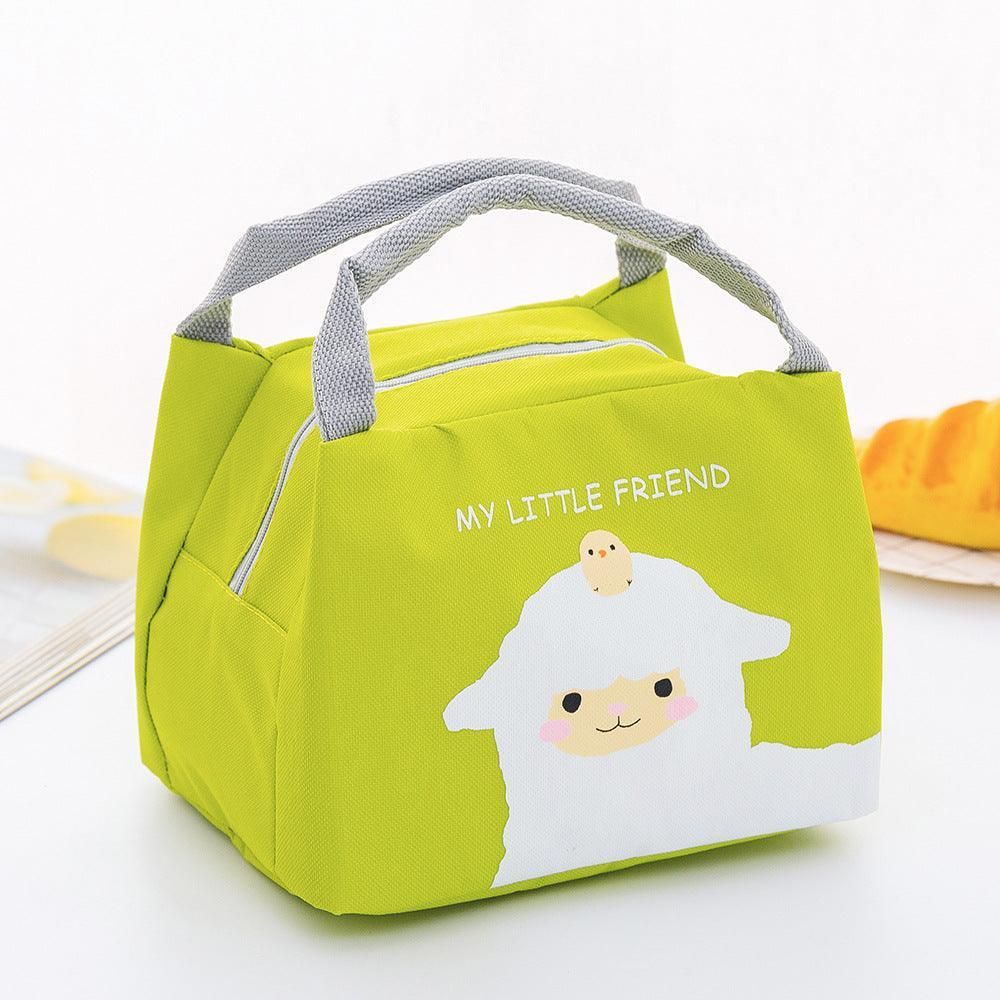 Portable Insulated Thermal Lunch Box Carry Tote Picnic Case Storage Bag 21x17x15cm - C05 (21x17x15cm)