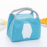Portable Insulated Thermal Lunch Box Carry Tote Picnic Case Storage Bag 21x17x15cm - C05 (21x17x15cm)