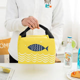 Portable Insulated Thermal Lunch Box Carry Tote Picnic Case Storage Bag 21x17x15cm - C06 (21x17x15cm) - Extra Image