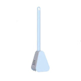 Golf Toilet Brush Long-Handled Toilet Brush Wall-Mounted Silicone Toilet Brush - Blue
