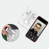 Foldable Adjustable Universal Desk Stand Holder For Mobile Phone Tablet Portable - Black