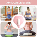Hip and Inner Thigh Squeeze Trainer Compact Fitness Tool for Home Workouts - Blue