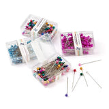 9Boxs Multicolor Pearl Head Pins Sewing Craft Needles for Cross Stitch Quilting - Extra Image