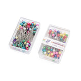 9Boxs Multicolor Pearl Head Pins Sewing Craft Needles for Cross Stitch Quilting - Extra Image