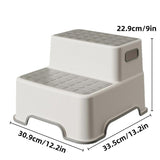 Bathroom Step Stool Booster for Washing Hands and Reaching Sinks Easily