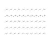 50X Pegboard Hooks Metal Panel Valcano Peg Board Hook Steel 50 100 150 200 Mm - 10CM
