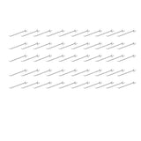 50X Pegboard Hooks Metal Panel Valcano Peg Board Hook Steel 50 100 150 200 Mm - 15CM