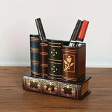 European Retro Pen Holder Creative Desktop Storage Box Office Decorations Gift - Extra Image