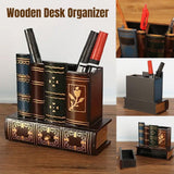 European Retro Pen Holder Creative Desktop Storage Box Office Decorations Gift - Extra Image