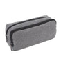 Large Capacity Pencil Case Double Layer for Primary School Students Creative Bag - Grey