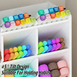Office Desk Organizer Storage Drawer Pen Pencil Holder DIY Case Storage Rack - Low Angle