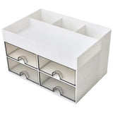 Large Capacity Pen Storage Box Desktop Organizer Multi-functional Stationery Box - Front View