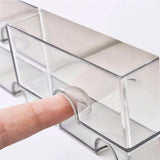 Large Capacity Pen Storage Box Desktop Organizer Multi-functional Stationery Box - Low Angle