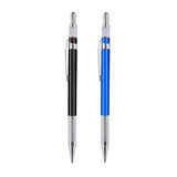 2mm HB Lead Holder Pen Automatic Mechanical Drafting Drawing Pencil Art Tool - Blue(1PCS) - Front View