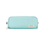 Zipper Pencil Case Large Capacity Storage Bag School Stationery Makeup Organizer - Blue