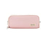 Zipper Pencil Case Large Capacity Storage Bag School Stationery Makeup Organizer - Pink