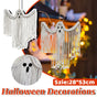 Halloween Ghost Hanging Decoration Handwoven Cotton for Home Party Yard Porch