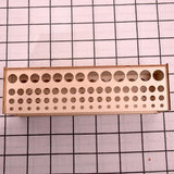 Wooden Pen Holder Storage Organizer Shelf for Desk Office Stationery Supplies