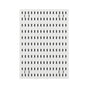 Clip-On Vertical Hole Board Desktop Organizer Punch-Free Office Partition Shelf - White