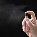 Portable Perfume Atomizer Spray Bottle 8ml Refillable Scent Pump for Travel Use - Purple