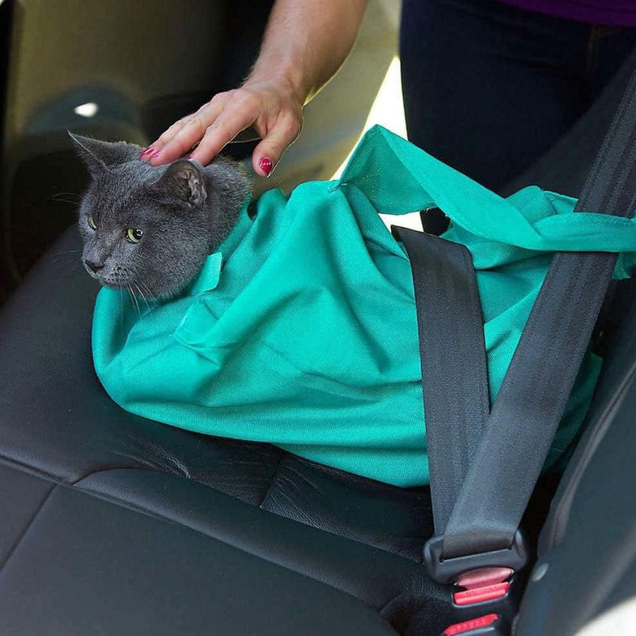 Portable Pet Shoulder Tote Bag for Cats and Small Dogs Outdoor Travel Carrier - Black