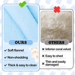 Small Animal Bed Cushion Plush Sleeping Mat for Pet Carrier Cage Nest Hamster - Brown