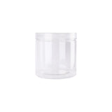 Wide Mouth Plastic Food Bottles 50pcs Transparent Sealed Storage Tanks Container - 10cm x 8.5cm - Extra Image