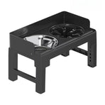Height Adjustable Pet Feeding Bowl Dog Bowl Elevated Pet Dish Food Water Bowl