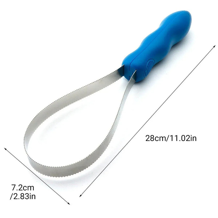 1 Dual-Sided Pet Grooming Tool, Blue