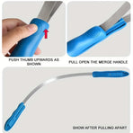 1 Dual-Sided Pet Grooming Tool, Blue