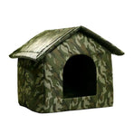 Waterproof Outdoor Cat Nest Stray Pet Hiding Nest Simple Dog House Shelter Bed - L