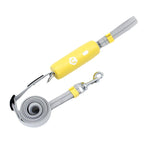Nylon Leash for Small Medium Dogs Durable Adjustable Walking Lead Strap - Yellow