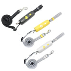 Nylon Leash for Small Medium Dogs Durable Adjustable Walking Lead Strap - Yellow