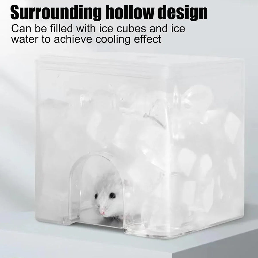 Small Pet Cooling Nest Hamster Ice House Summer Heat Relief Shelter Accessory