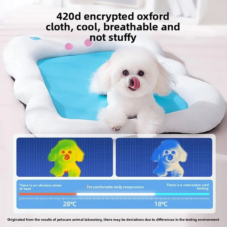 Soft Pet Bed for Dogs and Cats Washable Cushion Kennel Indoor Sleeping Mat Use - XL