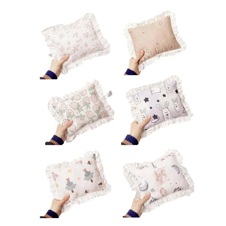 Lace Cat Pillow Soft Pet Cushion for Sleeping Comfortable Kitty Bed Cushion - Brown Stars