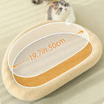 Large Cat Scratching Board Sofa Scratch Resistant Nest for Cats and Kittens - Brown