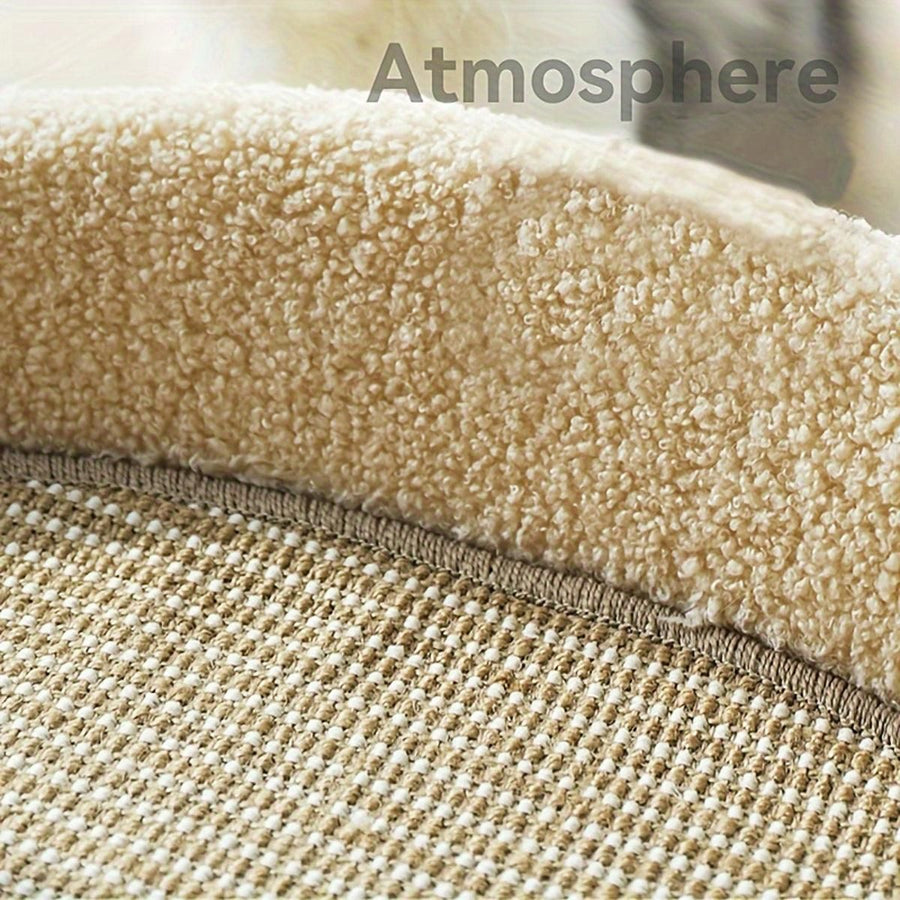 Large Cat Scratching Board Sofa Scratch Resistant Nest for Cats and Kittens - Brown