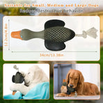 Pet Dog Chew Toy Interactive Sound Making Molar Training Toy Teeth Cleaning Play