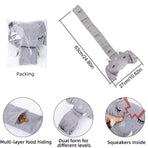 Dog Sniffing Toy Elephant Shaped Interactive Food Hiding Sound Toy for Dogs