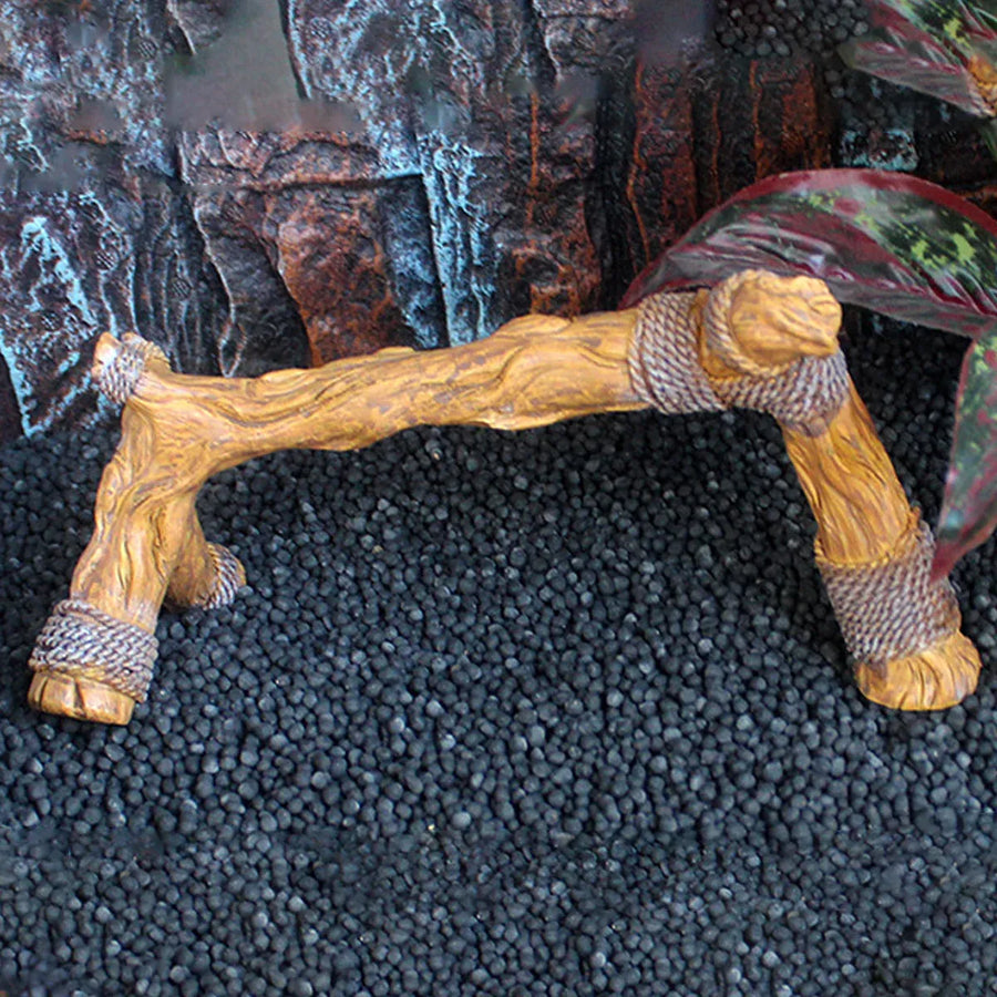 Fun Rope Climbing Frame for Pet Tank Landscaping Breeding Tank Decoration