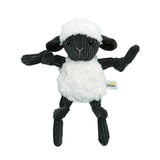 Lamb Shape Pet Chew Toy with Squeaker Soft for Dogs Puppies Play - Front View