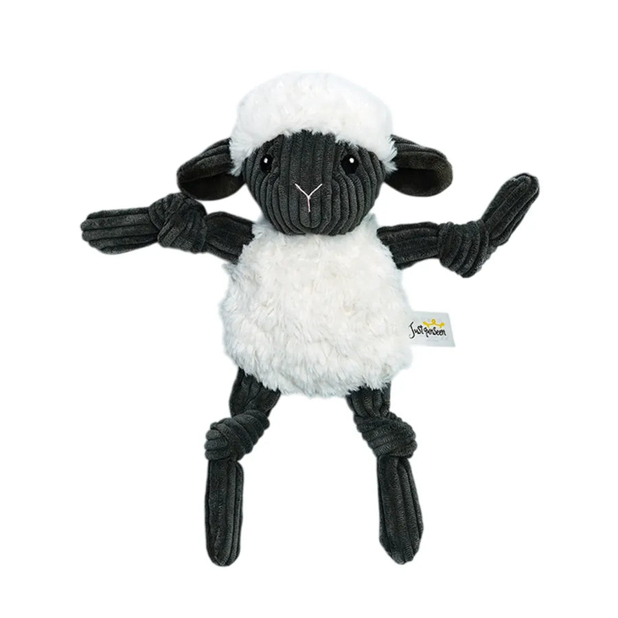 Lamb Shape Pet Chew Toy with Squeaker Soft for Dogs Puppies Play