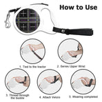 Dog Walking Wristband Anti-Slip Dog Leash Handle Elastic Safety Hands Free